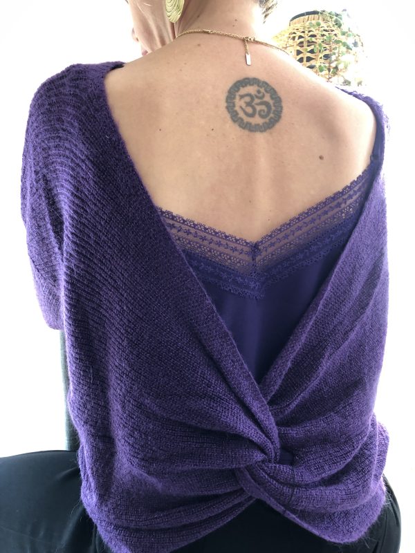 Pull Edwige Violet LA PETITE ETOILE