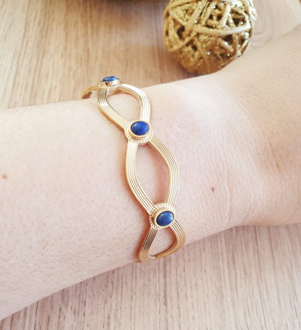 Jonc Vénus Lapis Lazuli omacoo