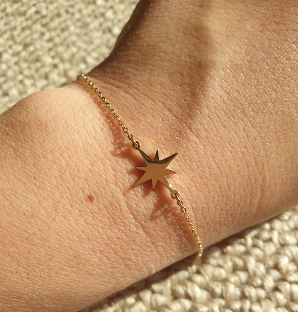 Bracelet Etoile Doré omacoo