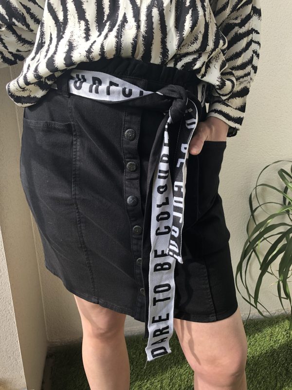 Jupe Acid Noir marque pom amsterdam
