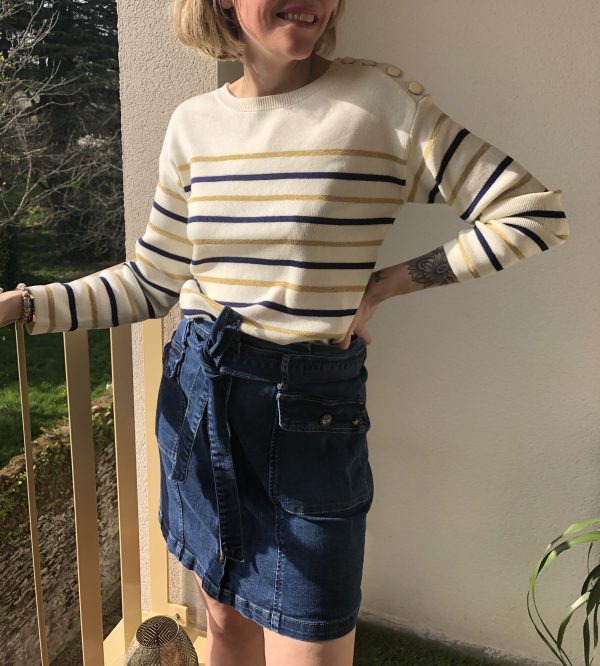 Pull Maribel marque la petite étoile 5