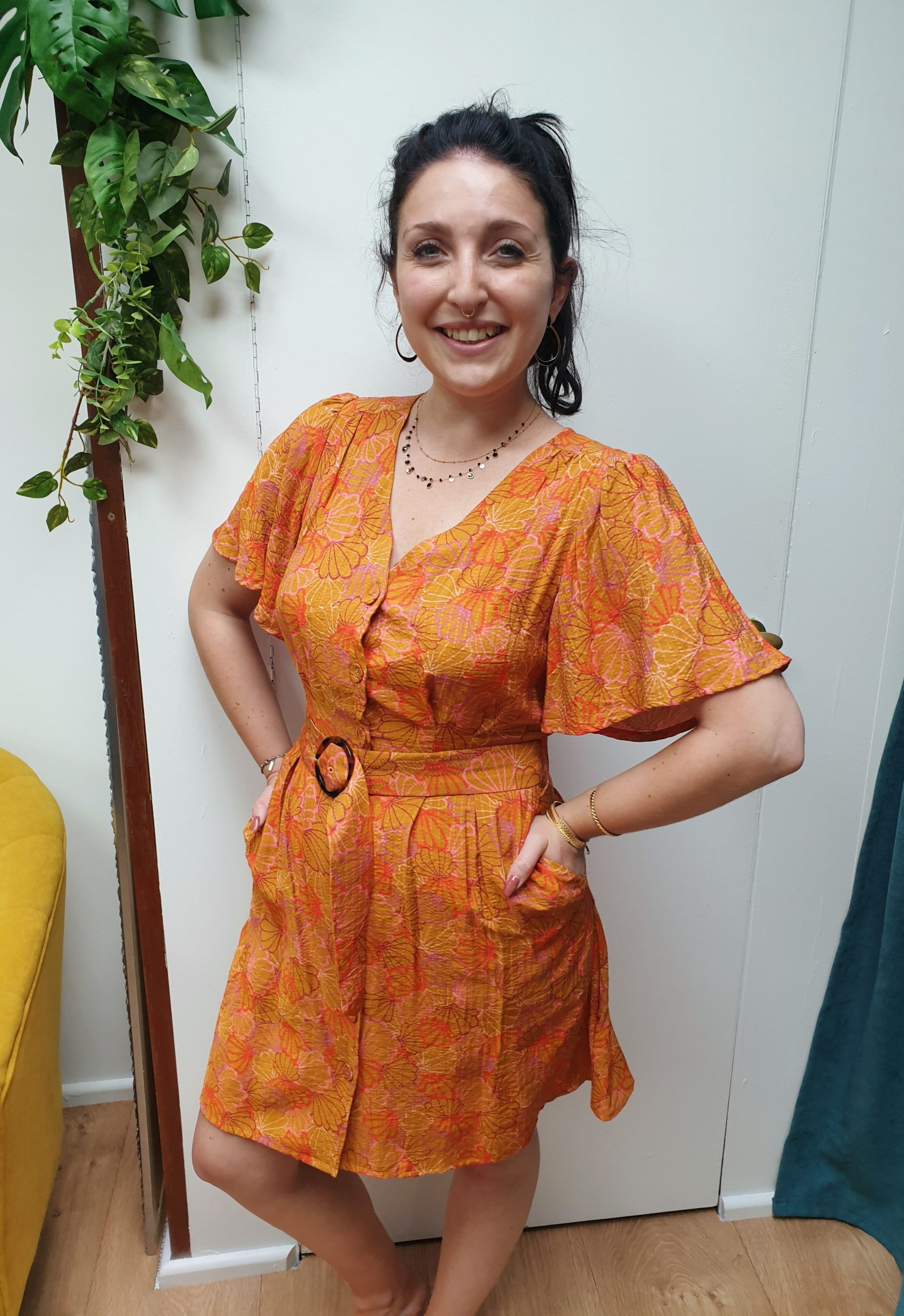 Robe courte Oria marque frnch