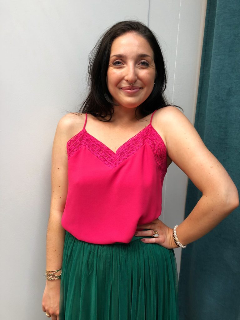 Top Clara Fuchsia marque ycoo