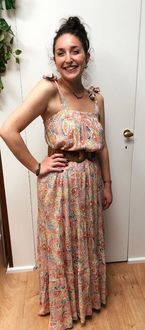 robe longue bohème RAWEN marque FRNCH