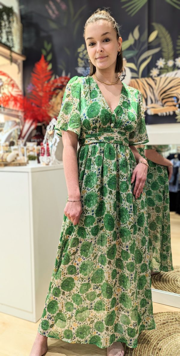 ROBE LONGUE FLAVIE MARQUE YCOO