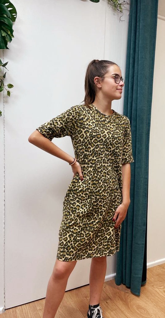 robe Rayane JC00 Beast léopard tshirt marque leon and harper