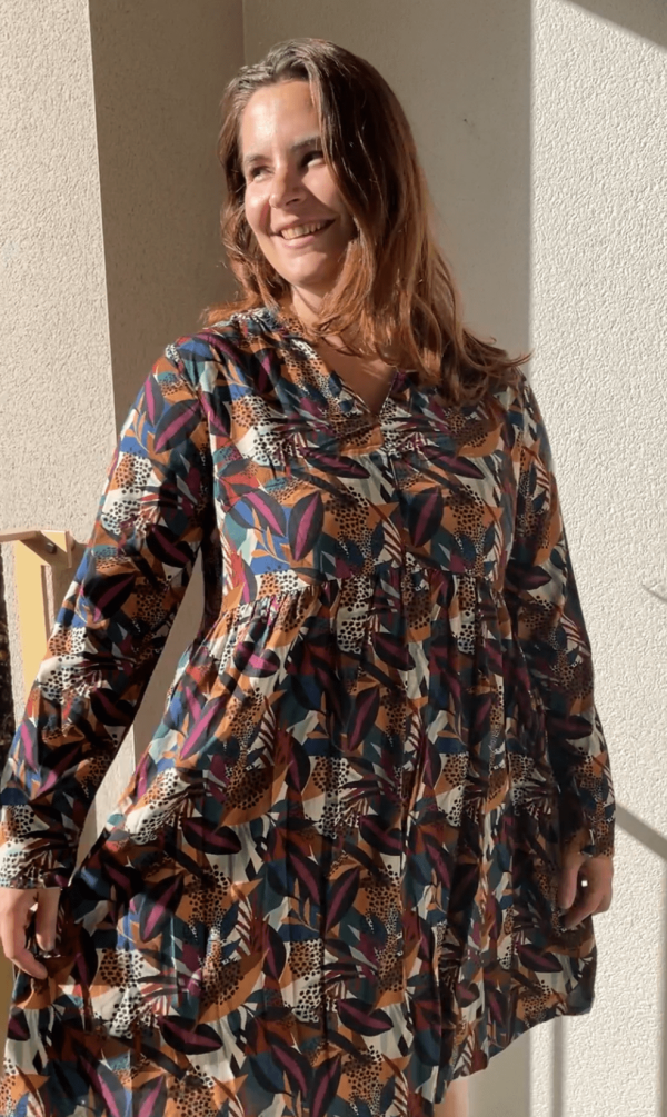 robe tanuki artsy tropical marque la fiancee du mekong grandes tailles
