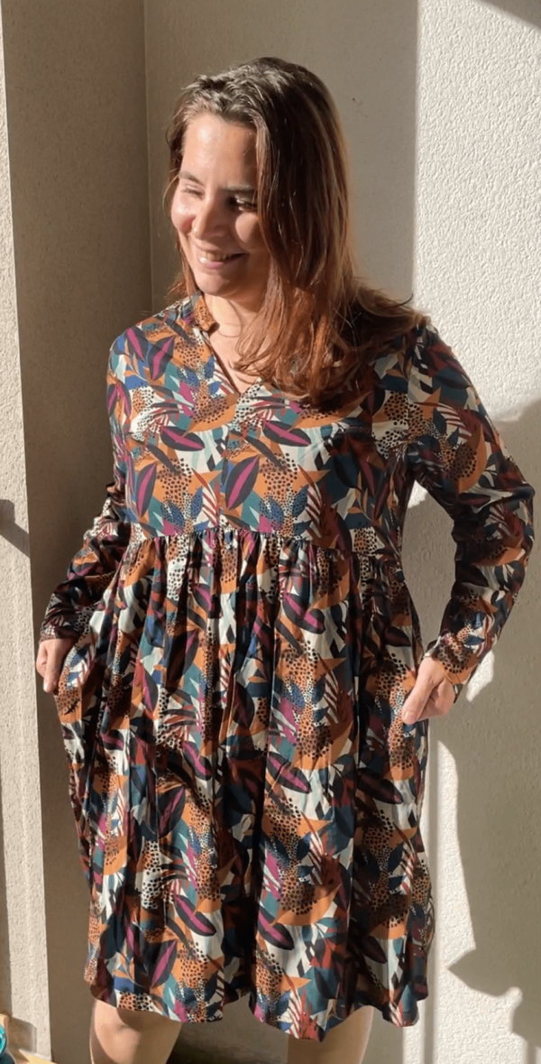robe tanuki artsy tropical marque la fiancee du mekong grandes tailles