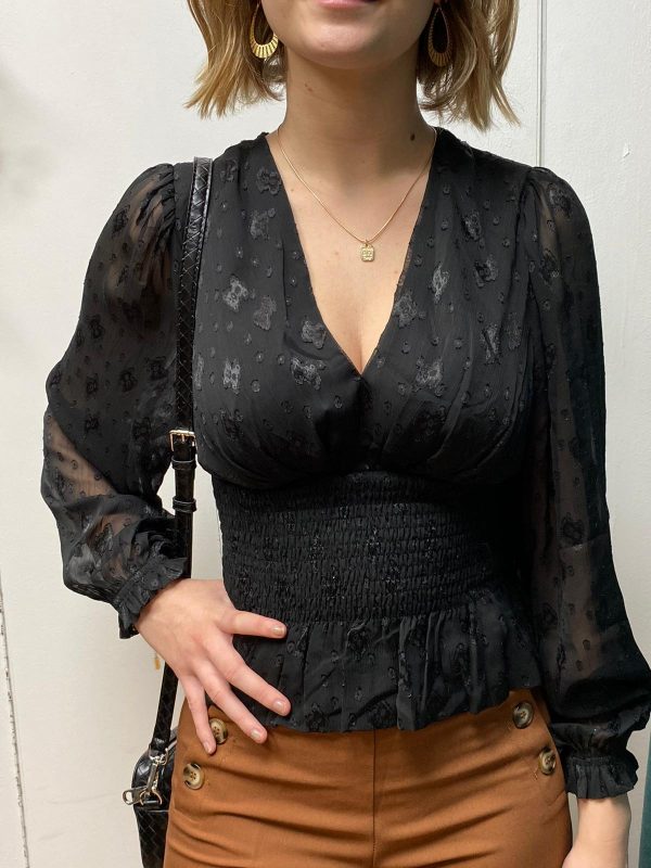top vero noir marque ycoo