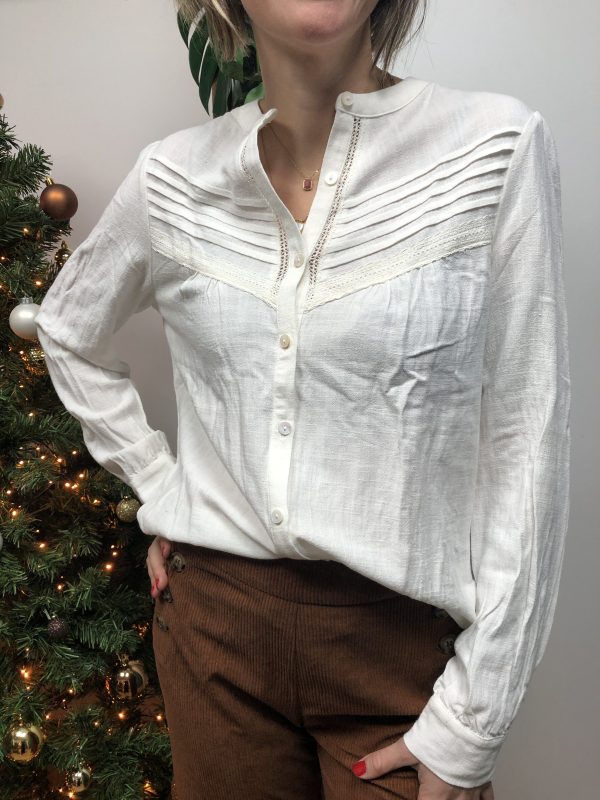 blouse mercy dentelle marque garance