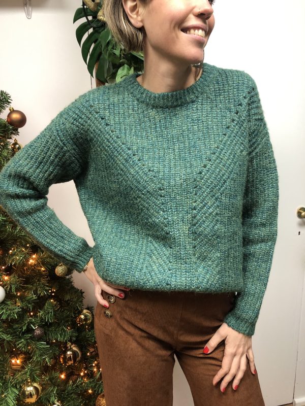 pull kira vert marque Garance