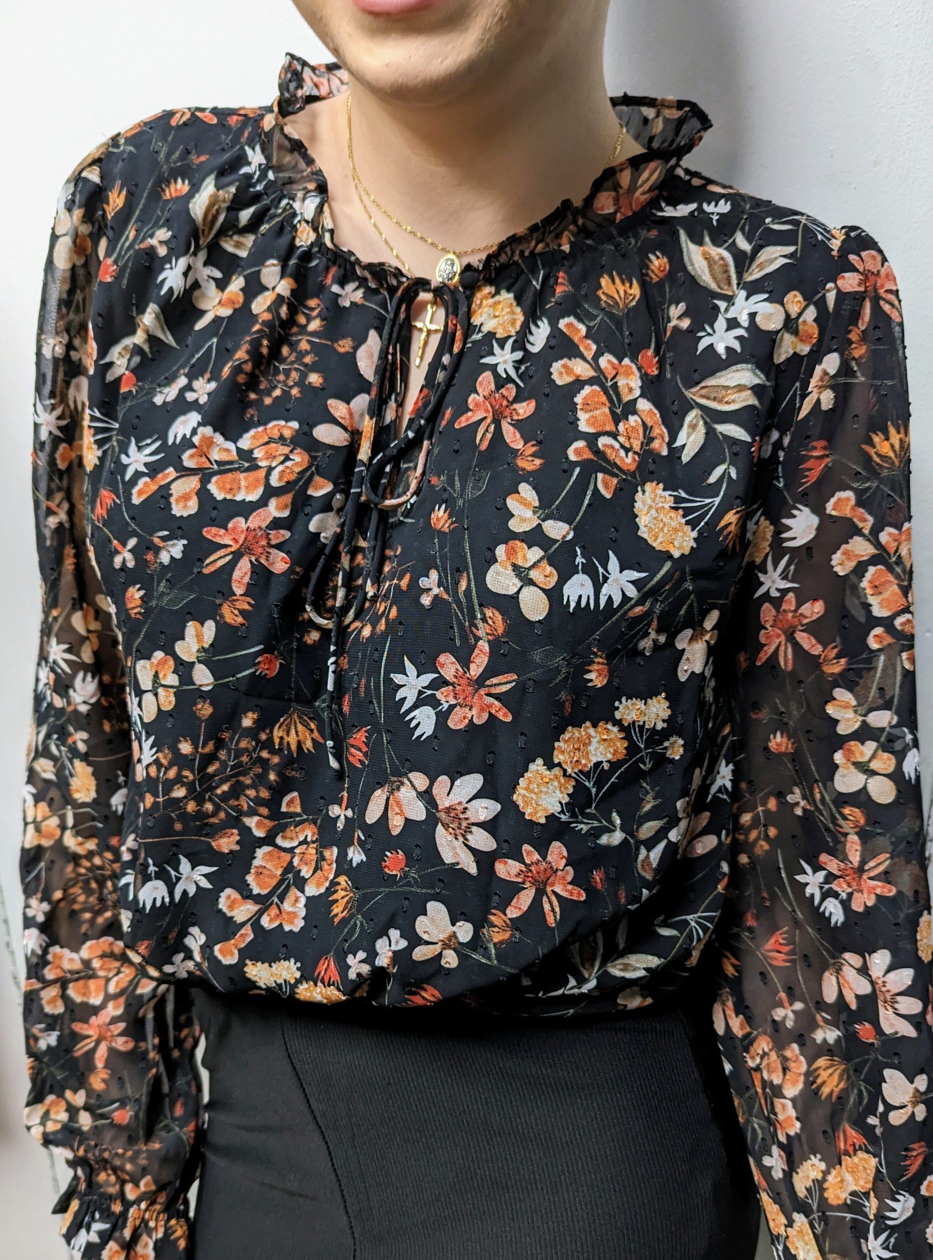 BLOUSE ROSIE marque YCOO marron