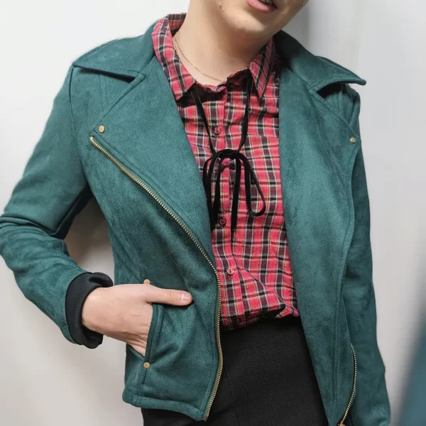 Perfecto Whitney Bleu canard MARQUE YCOO BOUTIQUE MA FANTAISIE