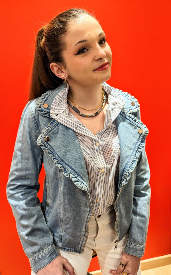 veste ilya jean coton marque charlior