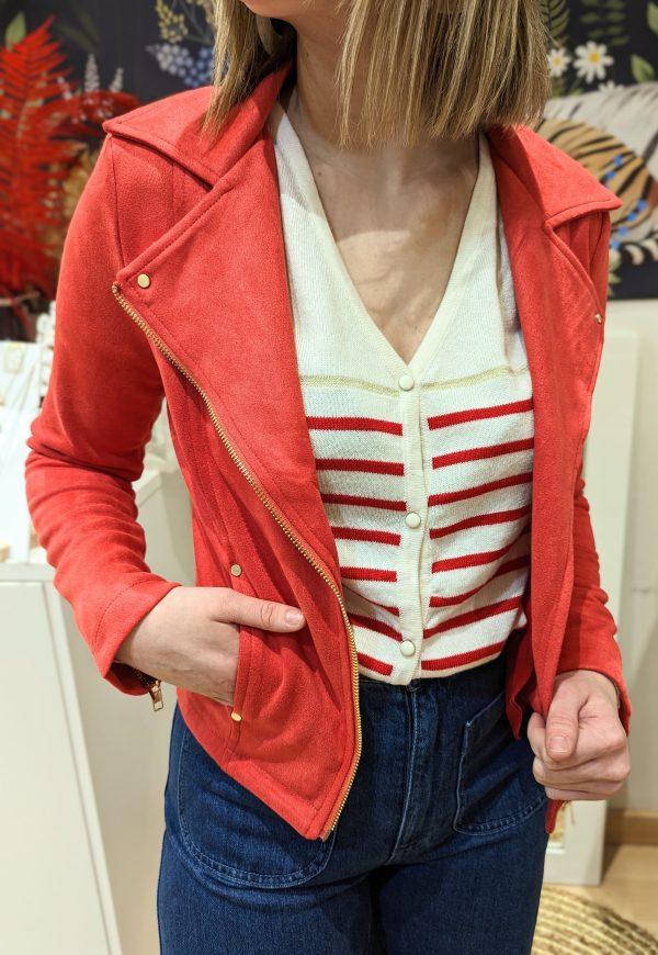 Perfecto Whitney corail MARQUE YCOO BOUTIQUE MA FANTAISIE