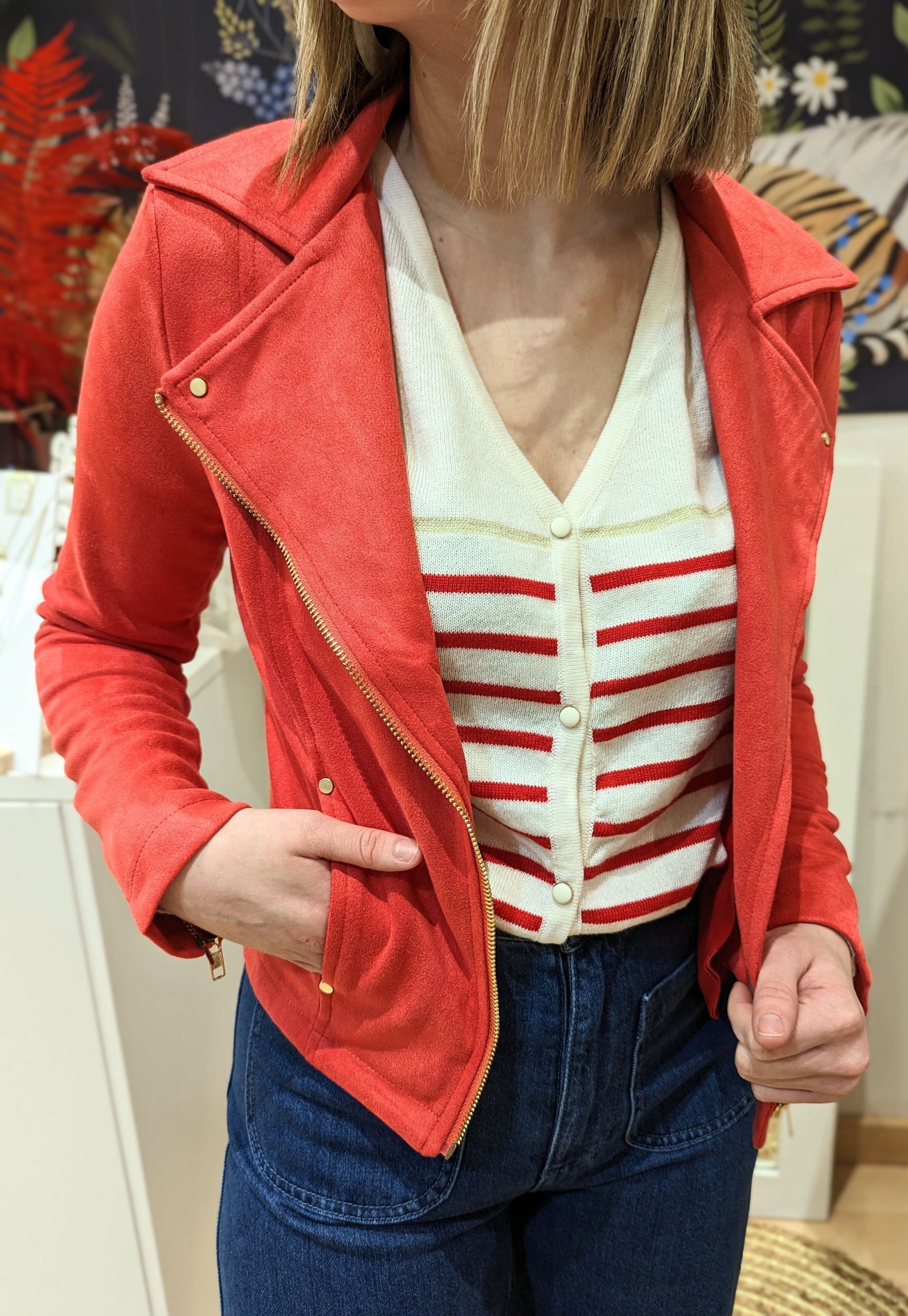 Perfecto Whitney corail MARQUE YCOO BOUTIQUE MA FANTAISIE