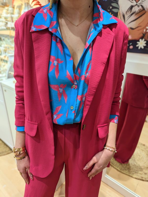 veste adeline fushia marque ycoo