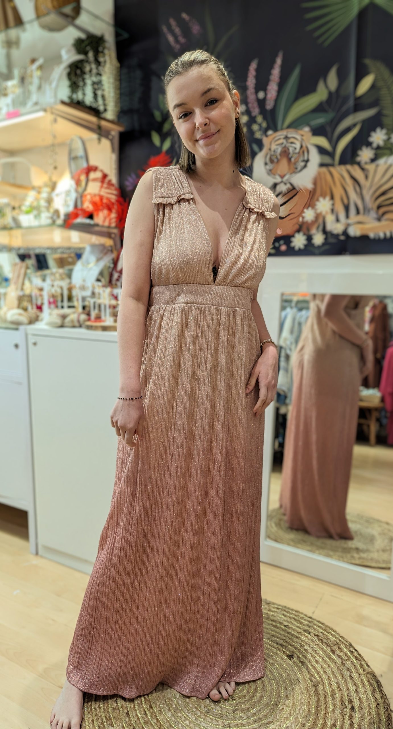 ROBE BLAKE MARQUE OPULLENCE FABRICATION FRANCAISE