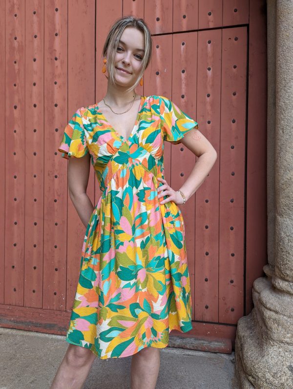 robe blanca imprimé marque Orfeo