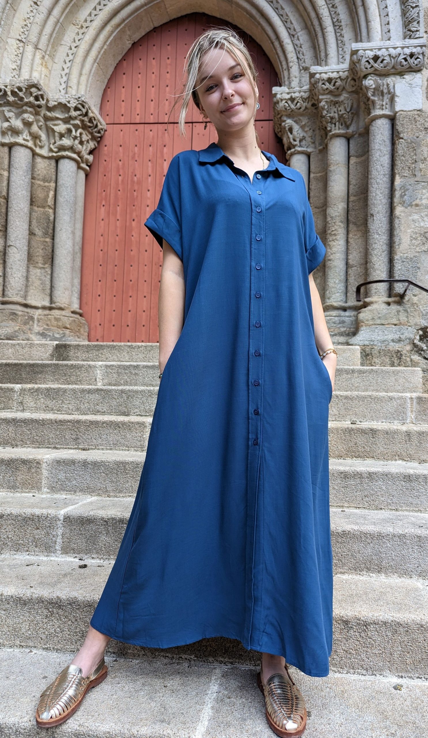robe longue leah rayonne marque Orfeo
