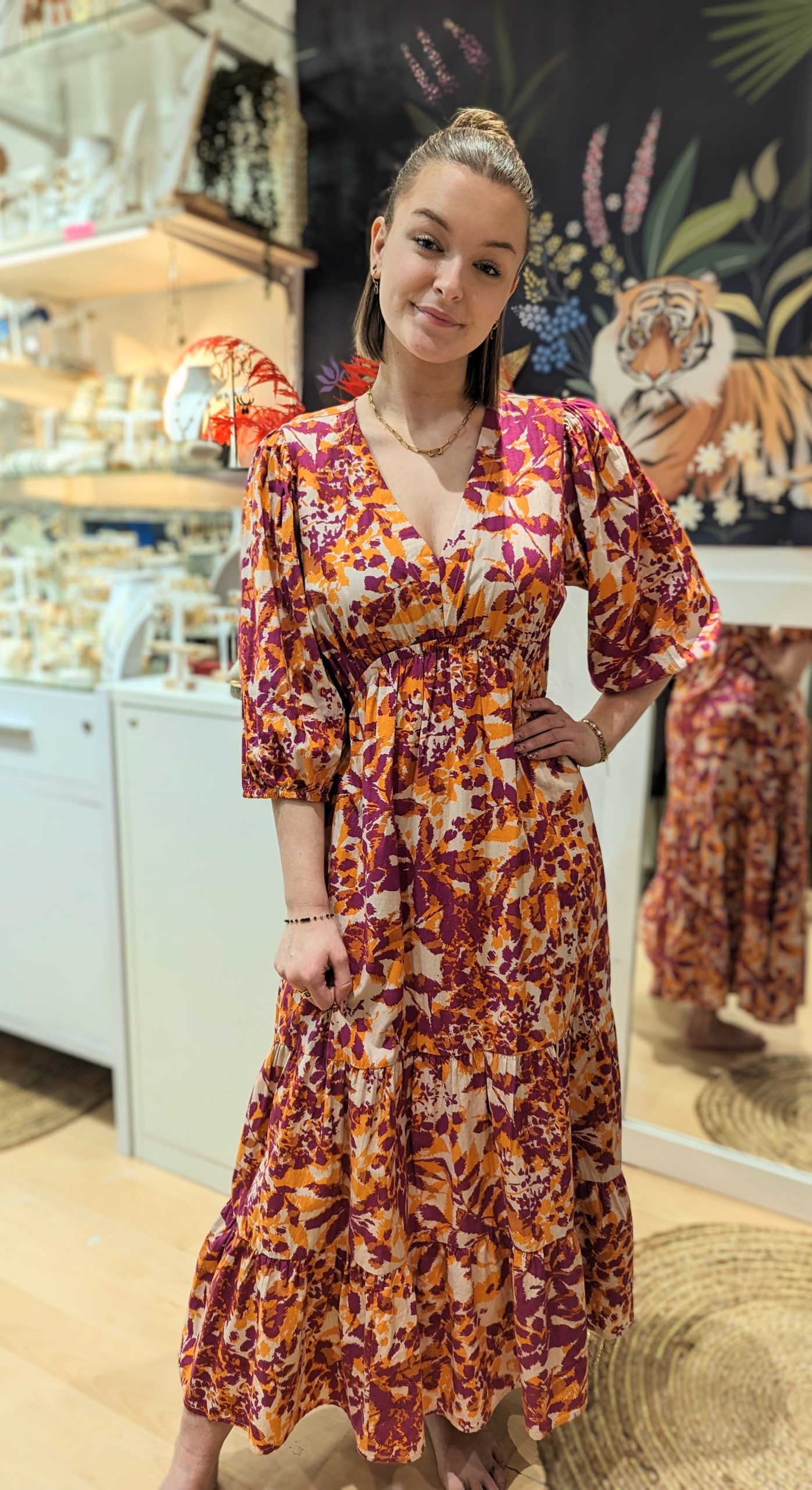 robe longue Laetitia coton marque garance