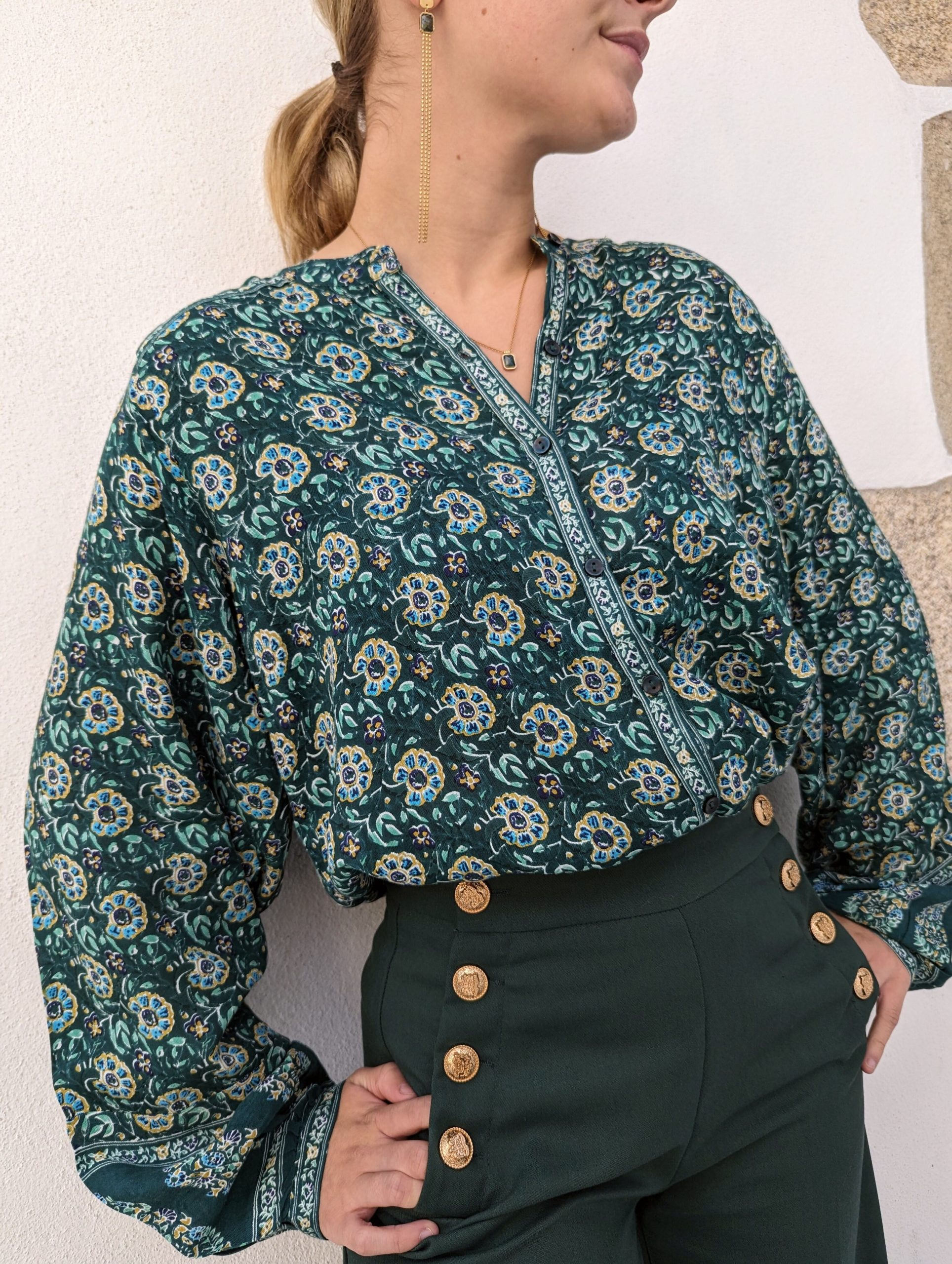 blouse perou imprime marque garance