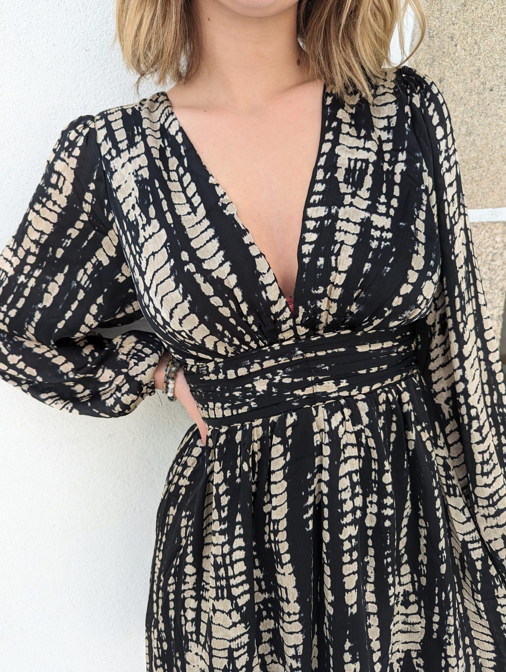 Robe courte Kate imprimé marque Ycoo